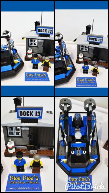 Hovercraft Hideout, Lego 7045, Dee Dee's - Little Shop of Blocks (Dee Dee's - Little Shop of Blocks), Town, Johannesburg, Abbildung 5