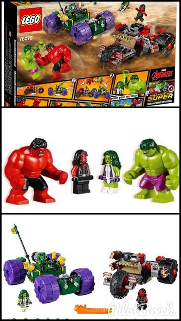 Hulk vs Red Hulk, Lego 76078, Ilse, Marvel Super Heroes, Johannesburg, Abbildung 4