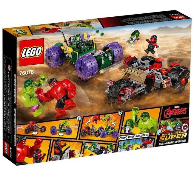 Hulk vs Red Hulk, Lego 76078, Ilse, Marvel Super Heroes, Johannesburg