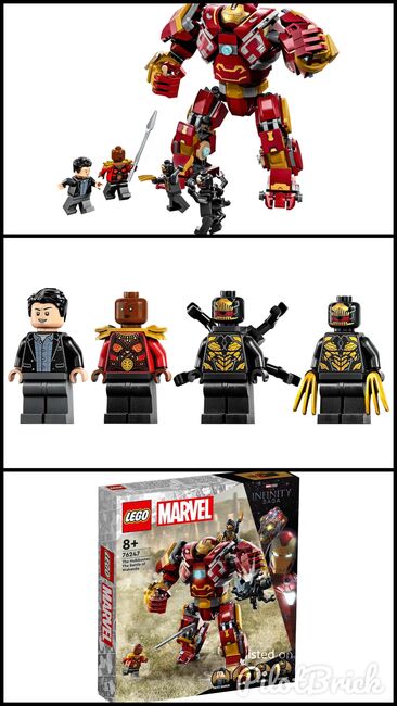 Hulkbuster The Battle of Wakanda, Lego, Dream Bricks (Dream Bricks), Marvel Super Heroes, Worcester, Image 4