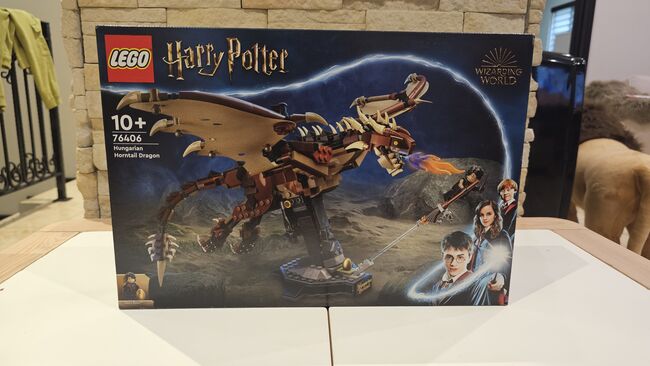 Hungarian Horntail Dragon, Lego 76406, Plastic Pixels , Harry Potter, Trichardt 
