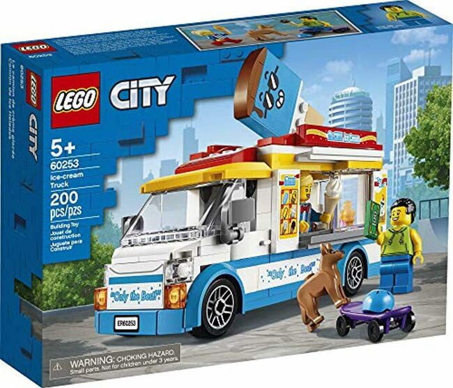Ice-cream Truck, Lego 60253, Christos Varosis, City