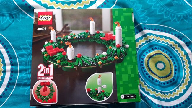 Iconic Christmas Wreath 2-in-1, Lego 40426, Luke, Classic, Roodepoort, Abbildung 2