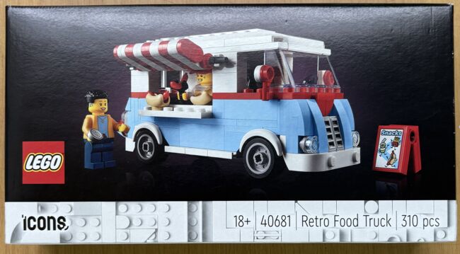 Icons 40681 Retro Food Truck, Lego 40681, Rowendran, Exklusiv, Durban