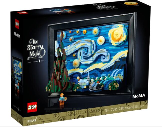 Ideas Vincent van Gogh - The Starry Night, Lego  21333 , Roy, Ideas/CUUSOO, Sydney, Image 3