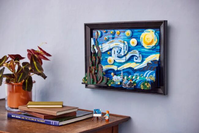 Ideas Vincent van Gogh - The Starry Night, Lego  21333 , Roy, Ideas/CUUSOO, Sydney, Image 5