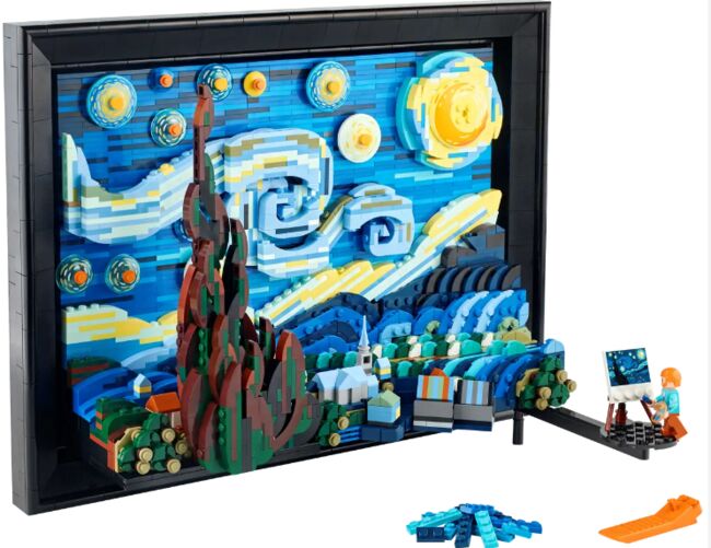 Ideas Vincent van Gogh - The Starry Night, Lego  21333 , Roy, Ideas/CUUSOO, Sydney, Image 2