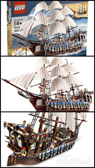 Imperial Flagship, Lego, Dream Bricks (Dream Bricks), Pirates, Worcester, Abbildung 4
