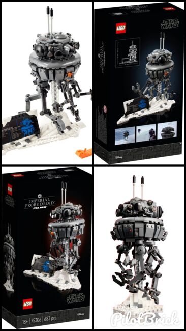 Imperial Probe Droid, Lego, Dream Bricks, Star Wars, Worcester, Abbildung 6