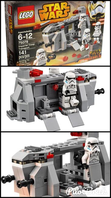 Imperial Troop Transport Star Wars Rebels, Lego 75078, Ilse, Star Wars, Johannesburg, Abbildung 4