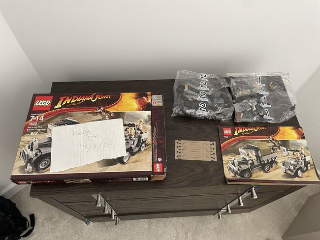 Indiana Jones Race for the Stolen Treasure, Lego 7622, Keaton Taylor, Indiana Jones, London, Image 2