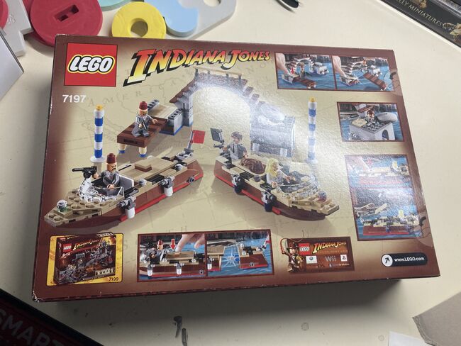 Indiana Jones - Venice canal chase, Lego 7197, Nakia , Indiana Jones, Faenza, Abbildung 2