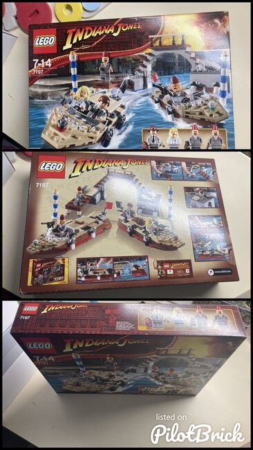 Indiana Jones - Venice canal chase, Lego 7197, Nakia , Indiana Jones, Faenza, Abbildung 4