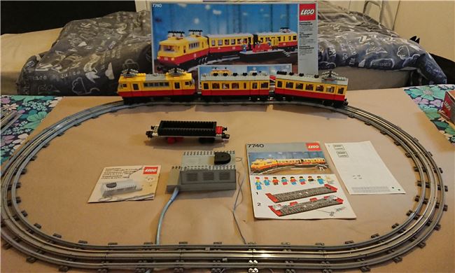 Inter-City Passenger Train, Lego 7740, PeterM, Train, Johannesburg