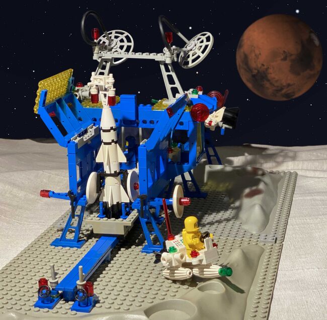 Interplanetarisches Lunar-Zentrum mit Meteoritenkammer, Lego 6971, Lego-Tim, Space, Köln, Image 4