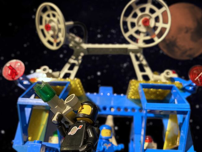 Interplanetarisches Lunar-Zentrum mit Meteoritenkammer, Lego 6971, Lego-Tim, Space, Köln, Image 7