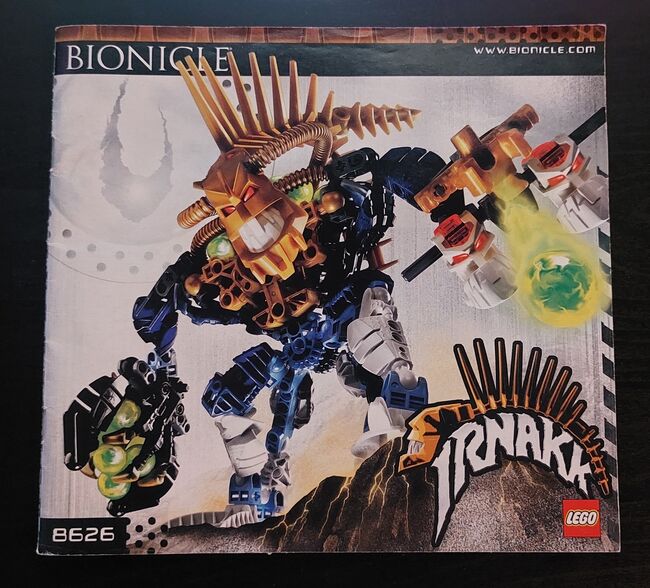 Irnakk 8626 Complete with extensions + 12 Zamor Spheres, Lego 8626, Brändle, Bionicle, St. Gallen