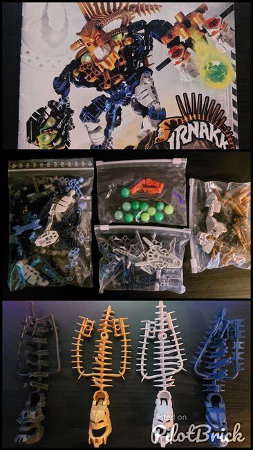 Irnakk 8626 Complete with extensions + 12 Zamor Spheres, Lego 8626, Brändle, Bionicle, St. Gallen, Abbildung 4