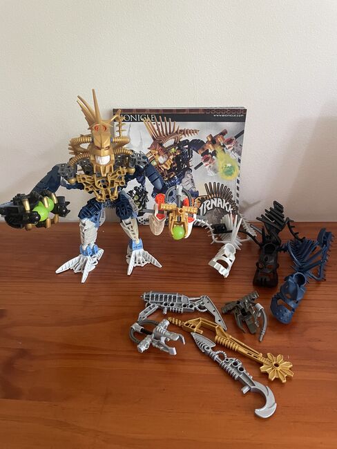 Irnakk Complete with extensions, Lego 8626, Kieran, Bionicle, Durban