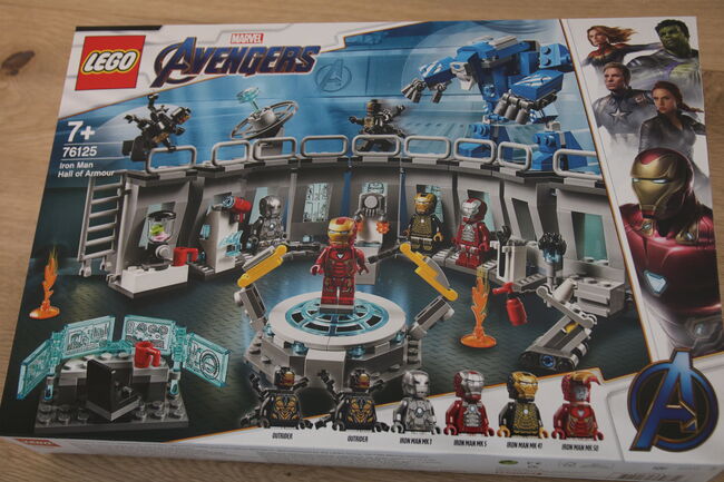 Iron Mans Werkstatt, Lego 76125, David, Marvel Super Heroes, Herisau