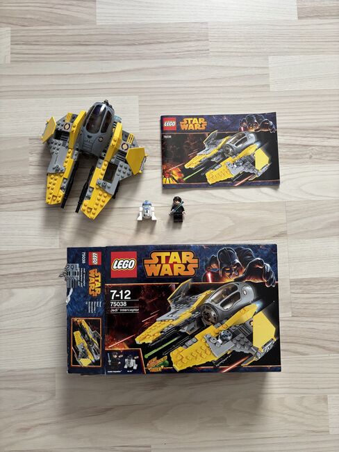 Jedi Interceptor, Lego 75038, Nicolas, Star Wars, Visp