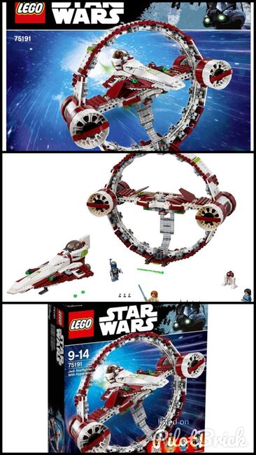 Jedi Starfighter mit HyperraumRing - OVP, Lego 75191, Johannes Aschauer, Star Wars, Laakirchen, Abbildung 4