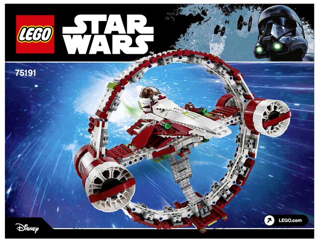 Jedi Starfighter mit HyperraumRing - OVP, Lego 75191, Johannes Aschauer, Star Wars, Laakirchen