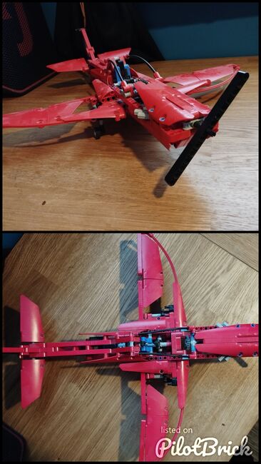 Jet / Propellerflugzeug, Lego 9394, Holger, Technic, Merzkirchen, Image 3