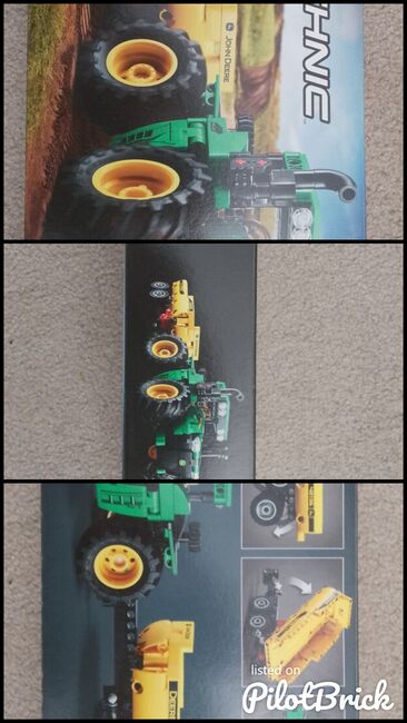 John Deere 9620R 4WD Tractor & Trailer, Lego 42136, Sp, Technic, Image 4