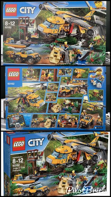 Jungle Air Drop Helicopter - Retired Set, Lego 60162, T-Rex (Terence), City, Pretoria East, Image 4