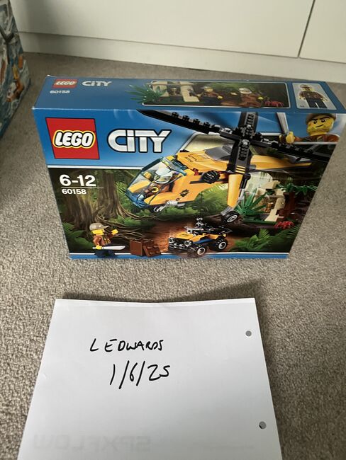 Jungle cargo helicopter, Lego 60158, LegoMum, City, Lichfield