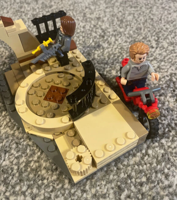 Jurassic world Atrociraptor Dinosaur Bike Chase, Lego 76945, Kirsty, Jurassic World, Image 4
