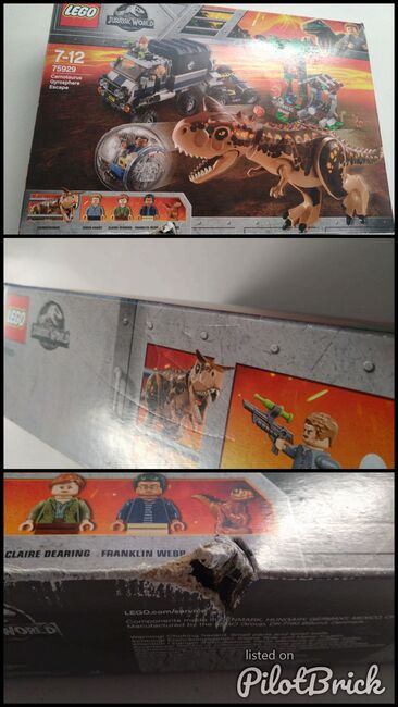 Jurassic World Carnotaurus Gyrosphere Escape (Retired), Lego 75929, Mark, Jurassic World, Sefton Park, Abbildung 4