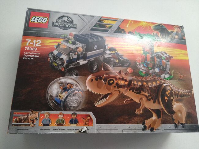 Jurassic World Carnotaurus Gyrosphere Escape (Retired), Lego 75929, Mark, Jurassic World, Sefton Park