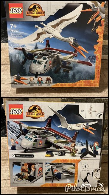 Jurassic world Quetzalcoatlus Plane Ambush, Lego 76947, Sandra , Jurassic World, Lechaschau , Abbildung 3