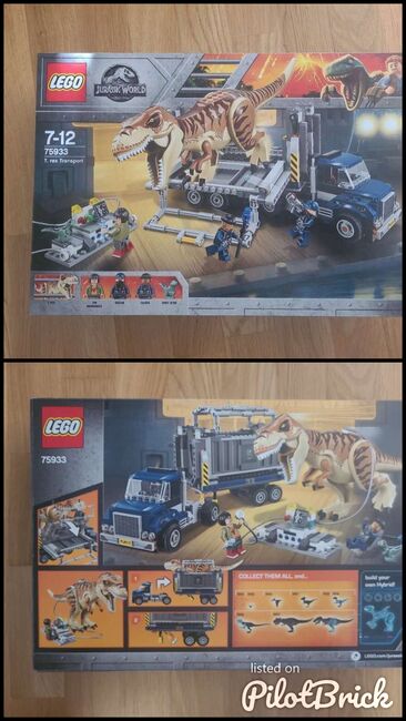 Jurassic World: T-Rex Transport, Lego 75933, Mike, Jurassic World, Walding, Image 3