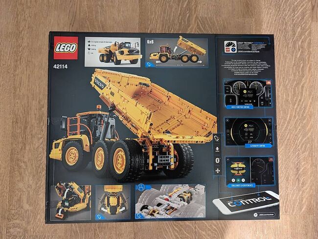 knickgelenkter Volvo Dumper 6x6 neu/ungeöffnet, Lego 42114, blue, Technic, Zollikofen, Abbildung 2