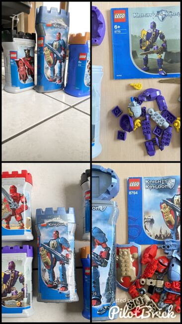 Knights' Kingdom – 7 grosse Ritter, Lego 8770 8771 8772 8773 8774 8790 8794, Cris, Castle, Wünnewil, Image 10