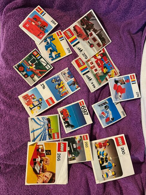 Konvolut 70-er 4kg mit alten Anleitungen und Box, Lego, Iris Bergmann, Diverses, Albbruck, Abbildung 4