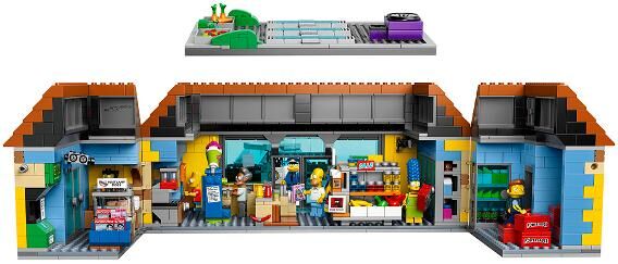 The Kwik-E-Mart 71016., Lego  71016, PBlokker, other, Heidelberg, Image 3