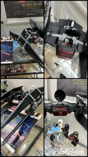 Kylo Ren Tie FIghter, Lego 75179, Gionata, Star Wars, Cape Town, Abbildung 6