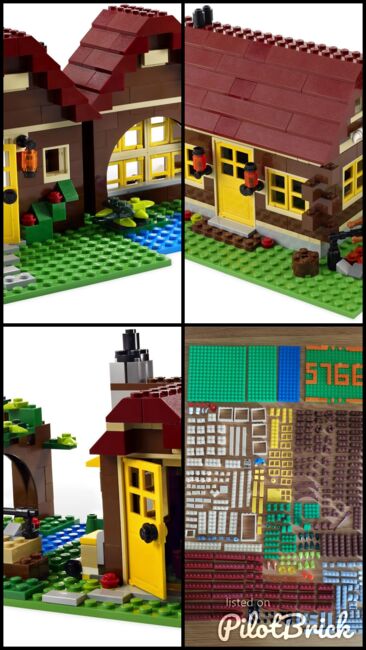 L👀K at 5766 Log Cabin, Lego 5766, Ted Logan, City, Aberglasslyn, Image 7