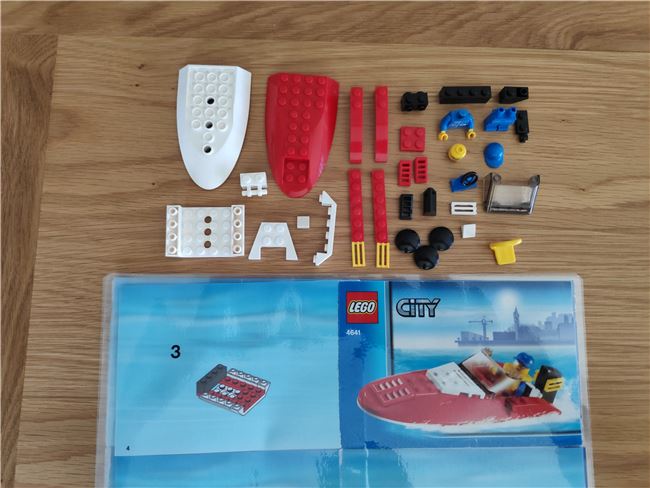 L👀K at Speed Boat, Lego 4641, Ted Logan, City, Aberglasslyn, Abbildung 3