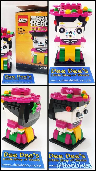 La Catrina, Lego 40492, Dee Dee's - Little Shop of Blocks (Dee Dee's - Little Shop of Blocks), BrickHeadz, Johannesburg, Abbildung 5