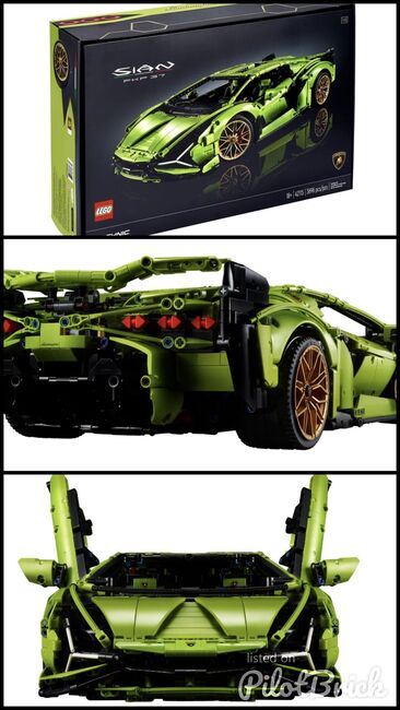 Lamborghini Siān FKP 37 - 42115, Lego 42115, Derek van Riet, Technic, Hermanus, Image 4