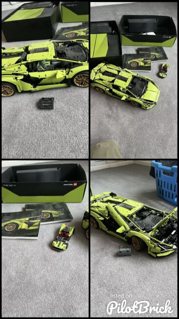 Lamborghini Sian fkp37, Lego, Nathan, Technic, Bookham, Abbildung 9