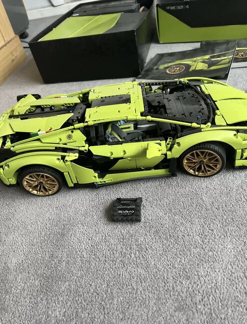 Lamborghini Sian fkp37, Lego, Nathan, Technic, Bookham