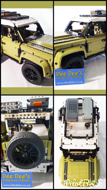 Land Rover Defender, Lego 42110, Dee Dee's - Little Shop of Blocks (Dee Dee's - Little Shop of Blocks), Technic, Johannesburg, Abbildung 11