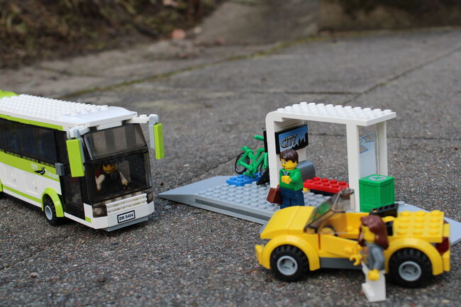 Große Bus- und Tramstation, Lego 8404, Lara S, City, Hamburg, Image 3