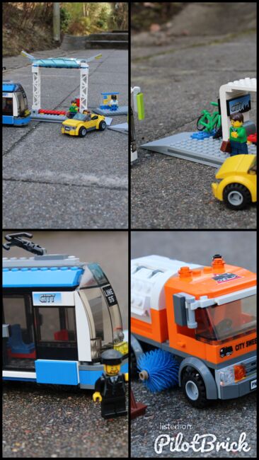 Große Bus- und Tramstation, Lego 8404, Lara S, City, Hamburg, Image 10